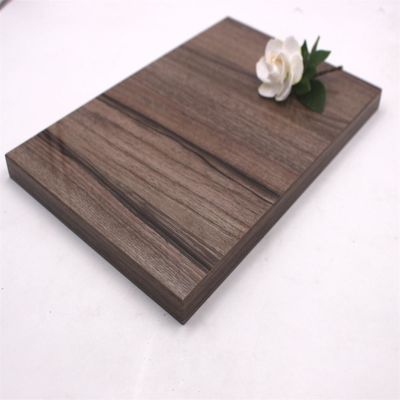 Uv Coating PET Wood Pattern High Gloss MDF Panels 15mm