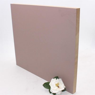 Matte Pink 3H Medium Density Fiberboard Panels For Interior Furniture