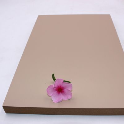 730kgs/Cbm Matte PET Laminated MDF Panels